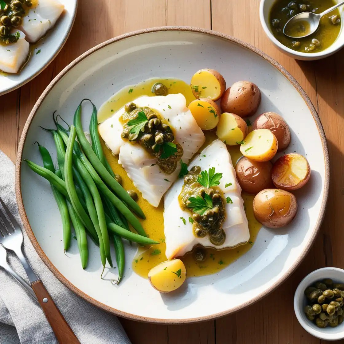 3.5.6 - Filé de peixe com molho de alcaparras copiar